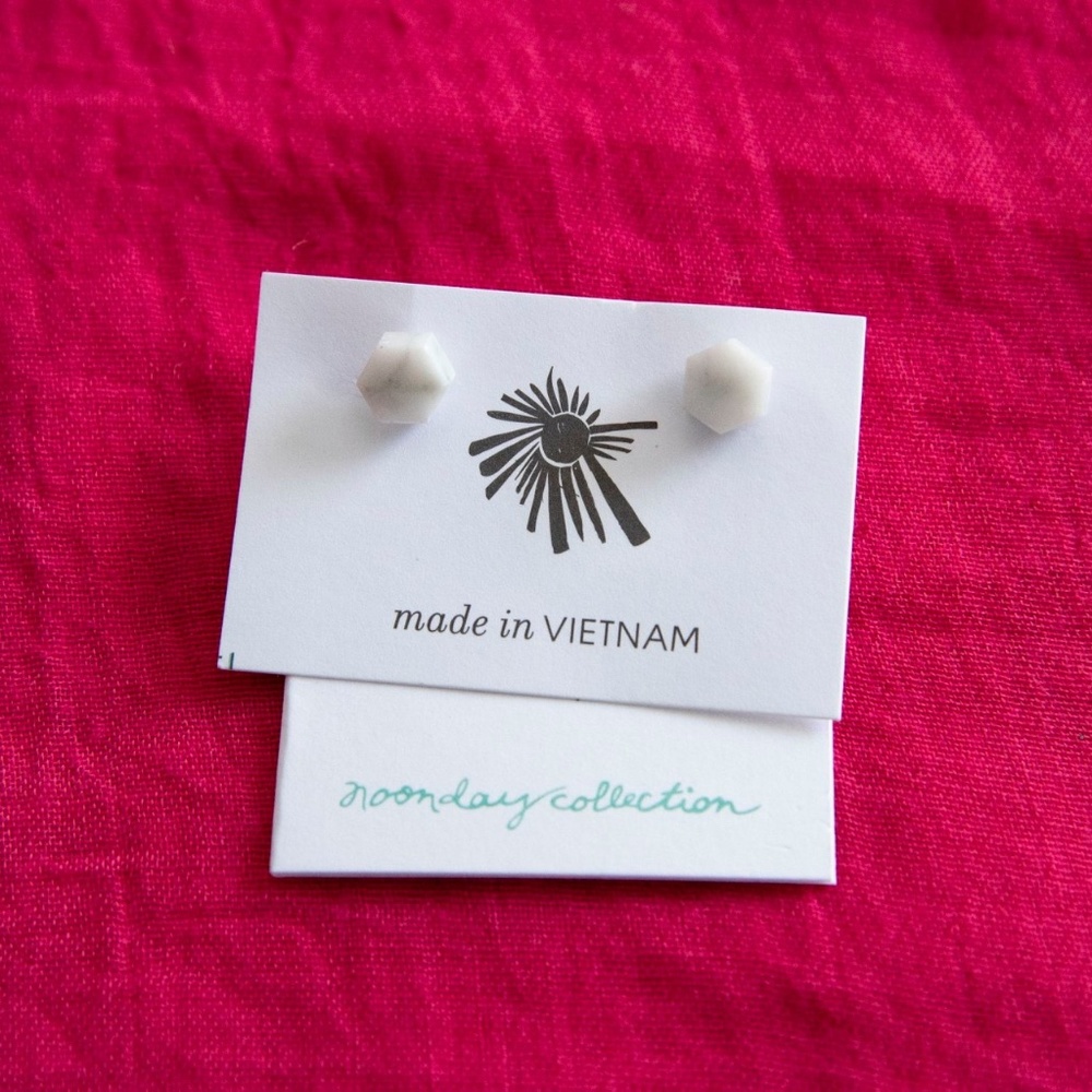 Noonday MOD Marble Studs